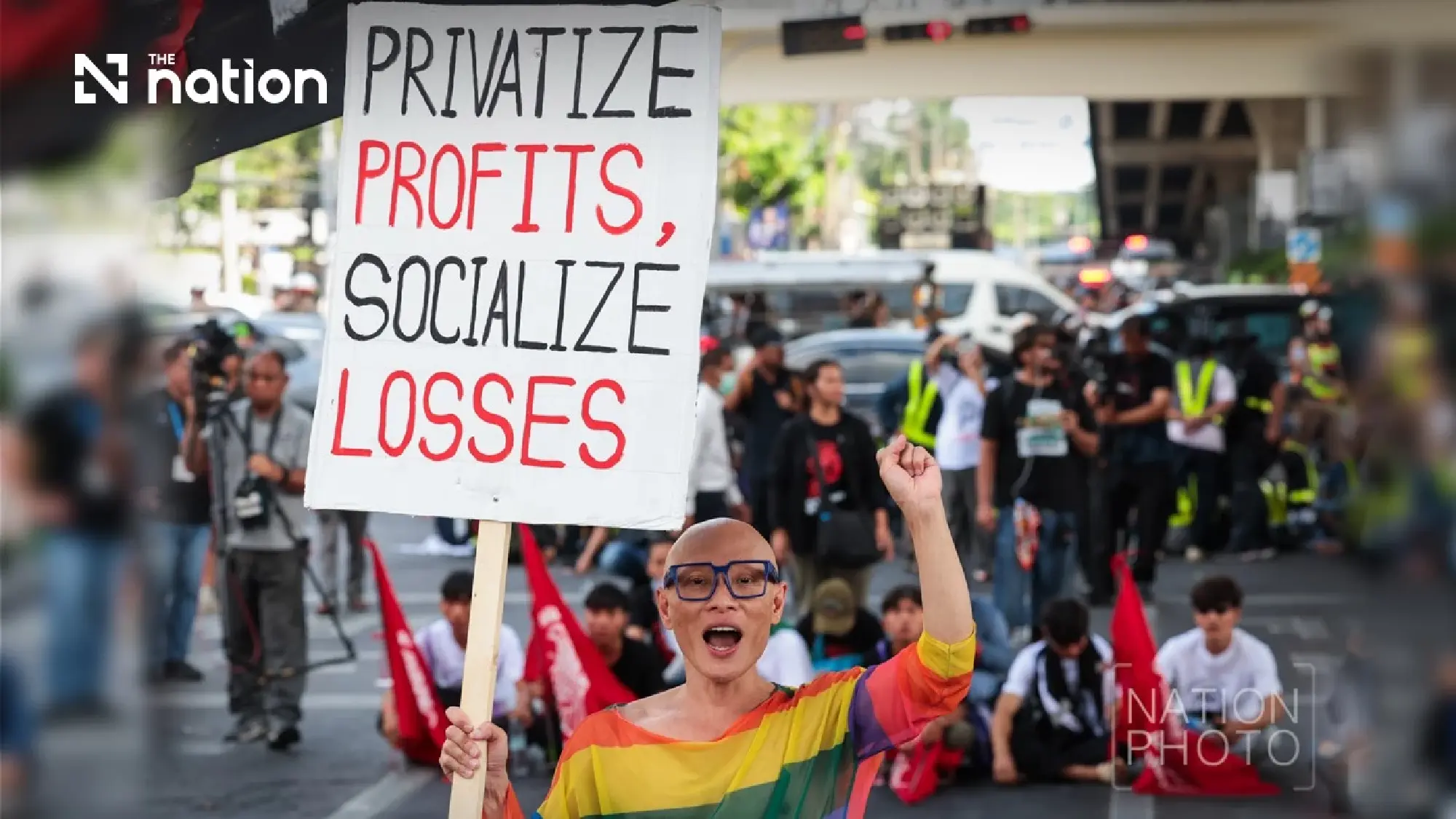 Thai protesters accuse World Bank and IMF of favouring the rich - Photo 5