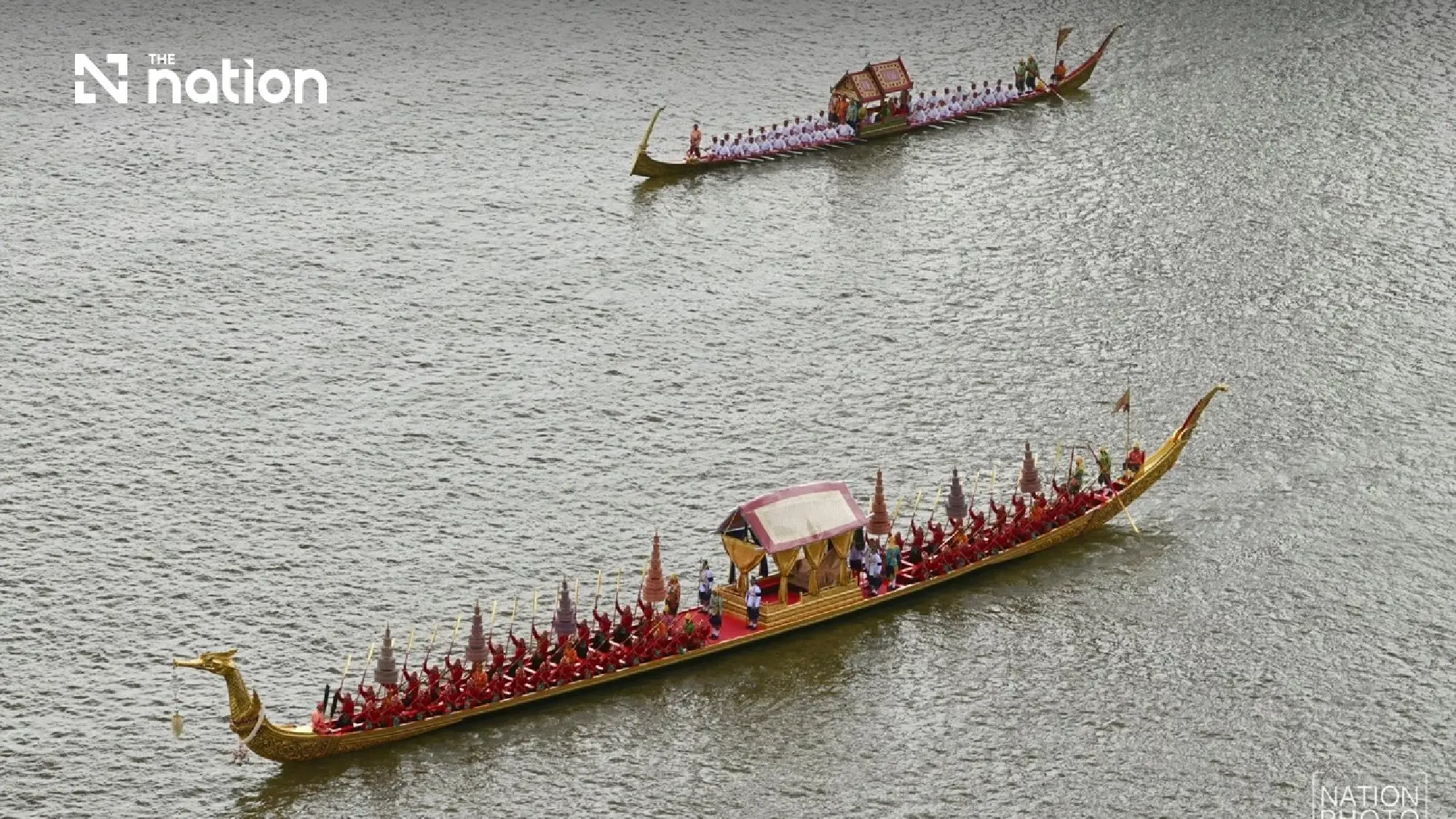 Thai navy holds second full-dress Royal Barge Procession rehearsal - Photo 4