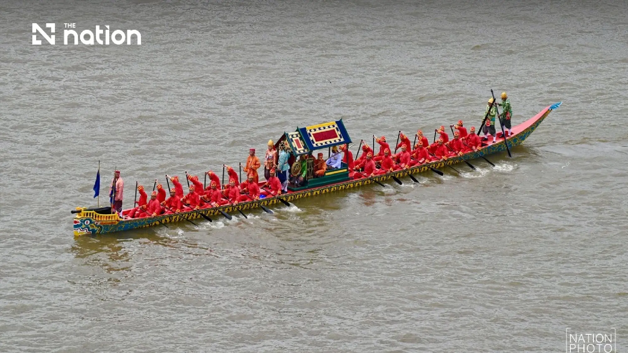 Thai navy holds second full-dress Royal Barge Procession rehearsal - Photo 6