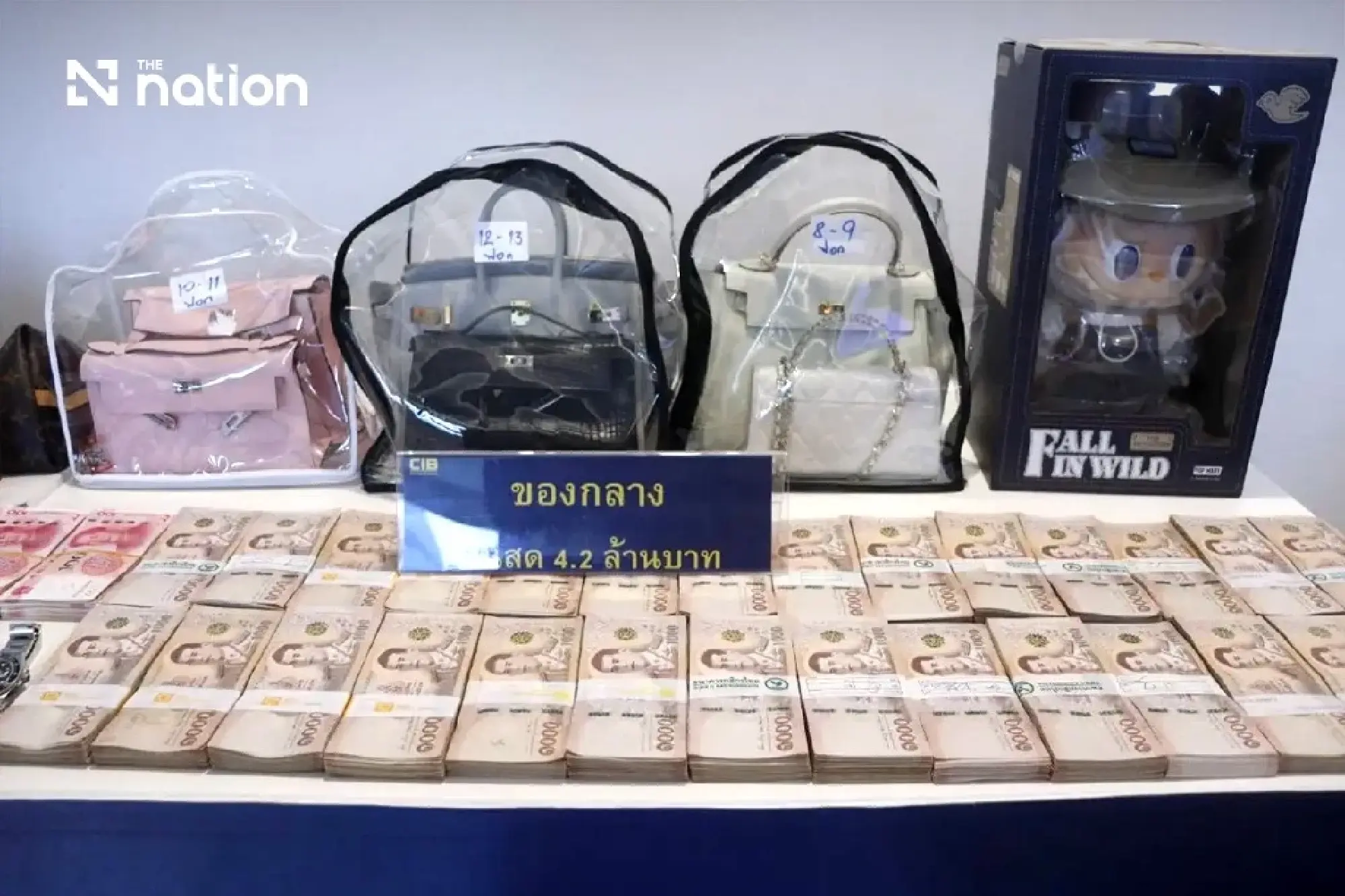Thai police seize over 500 million baht in scam probe - Photo 1