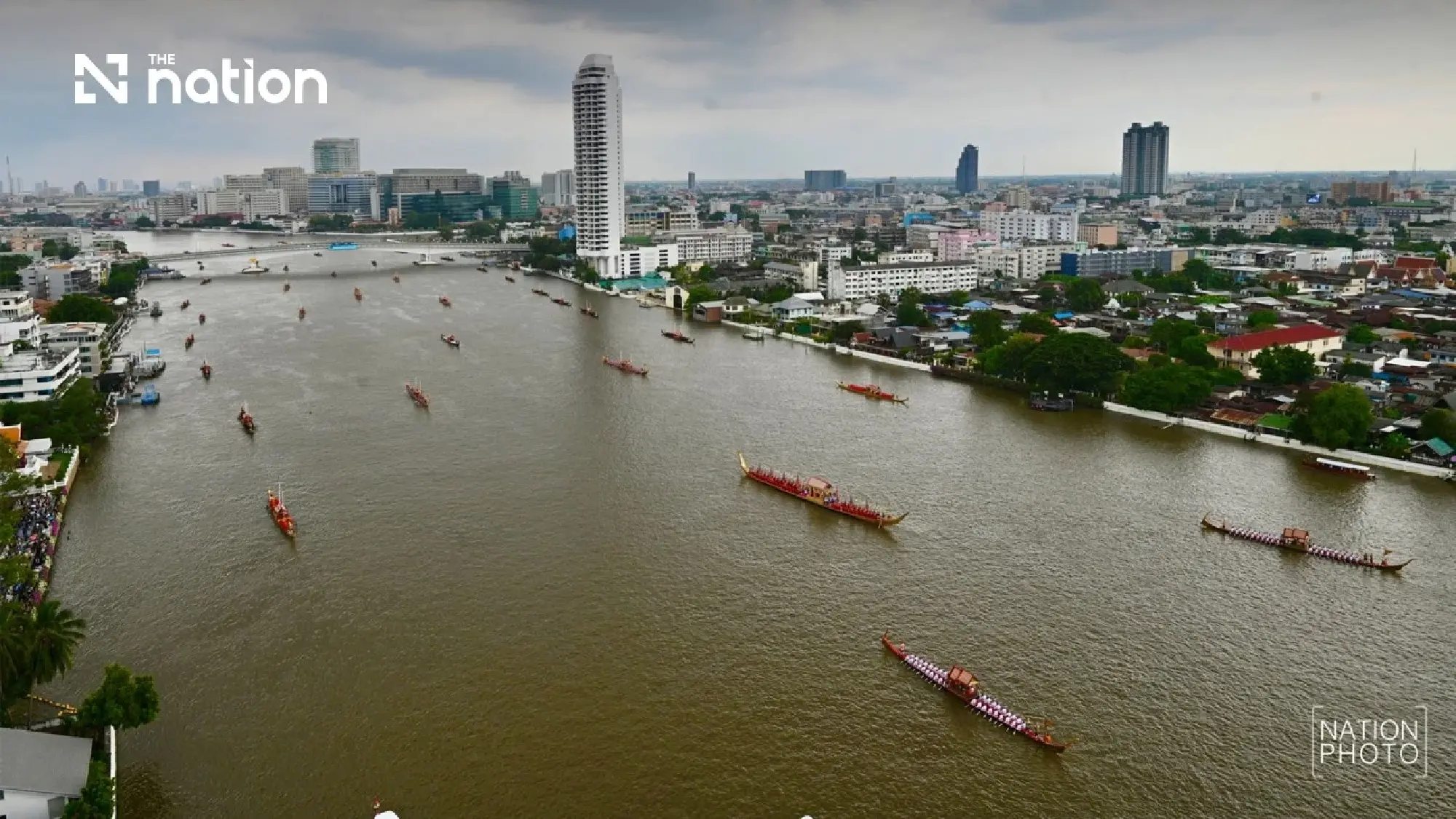 Thai navy holds second full-dress Royal Barge Procession rehearsal - Photo 7