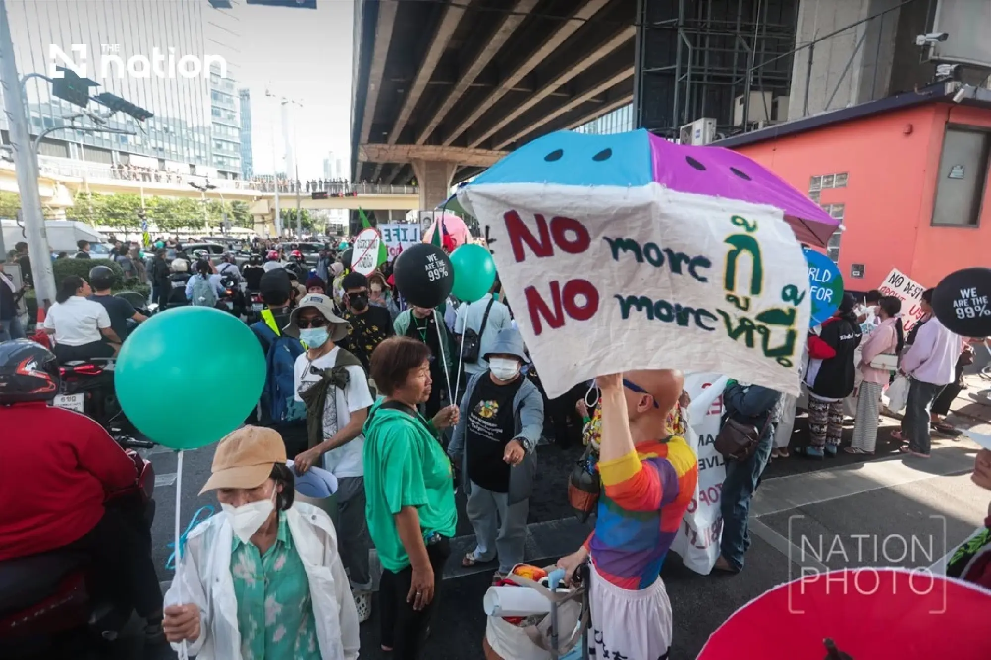Bangkok protesters demand transparency in development policy - Photo 3