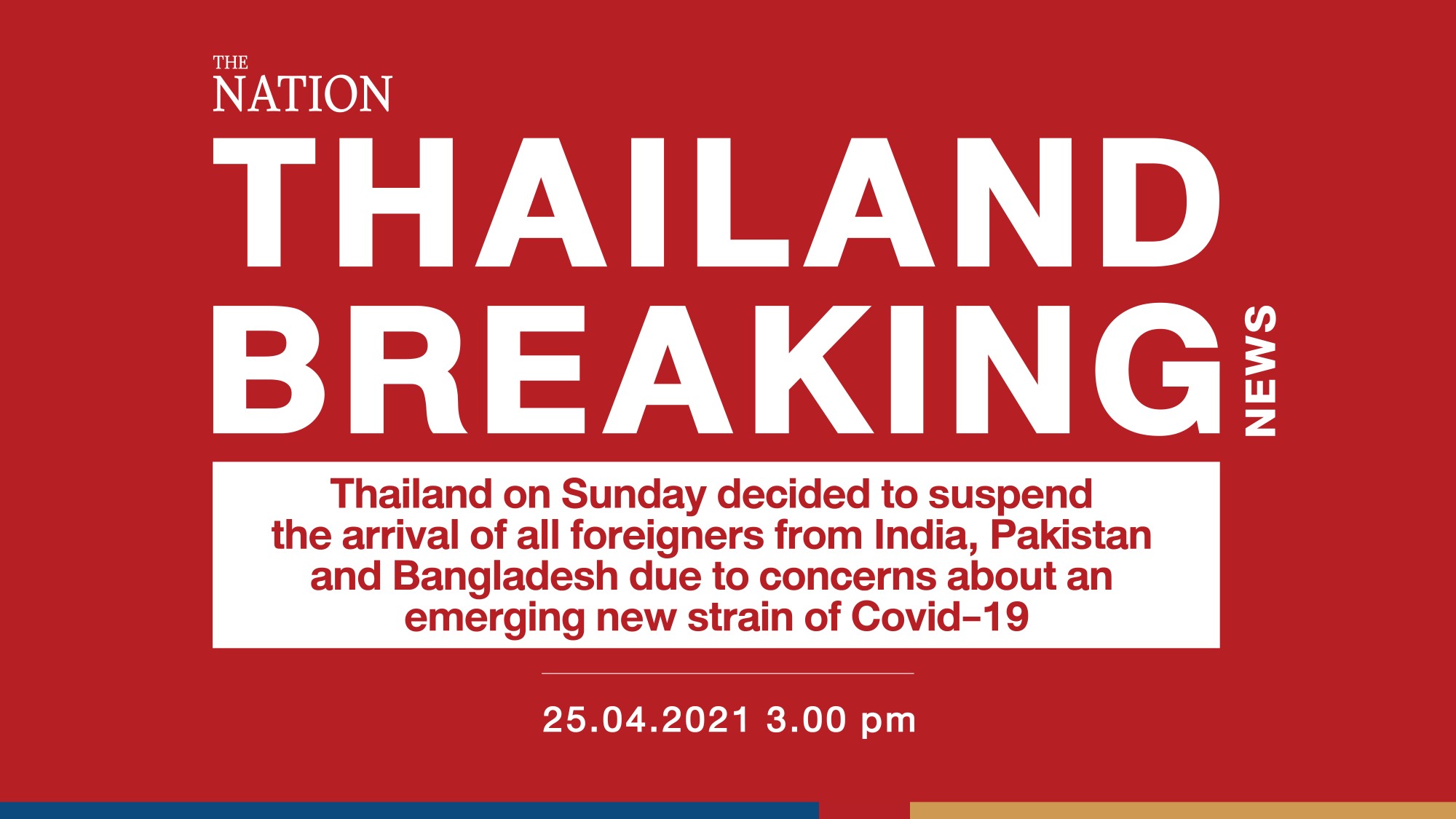 CCSA denies rich Indians booking charter flights to Thailand to flee virus at home