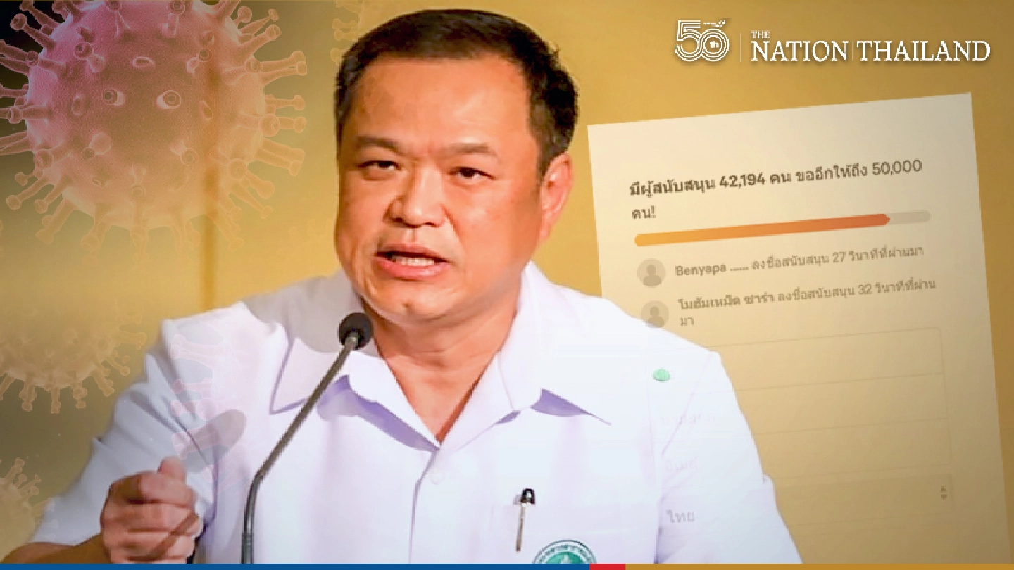 Online petition seeks Anutins exit as Public Health Minister over Covid-19 crisis Online petition seeks Anutins exit as Public Health Minister over Covid-19 crisis