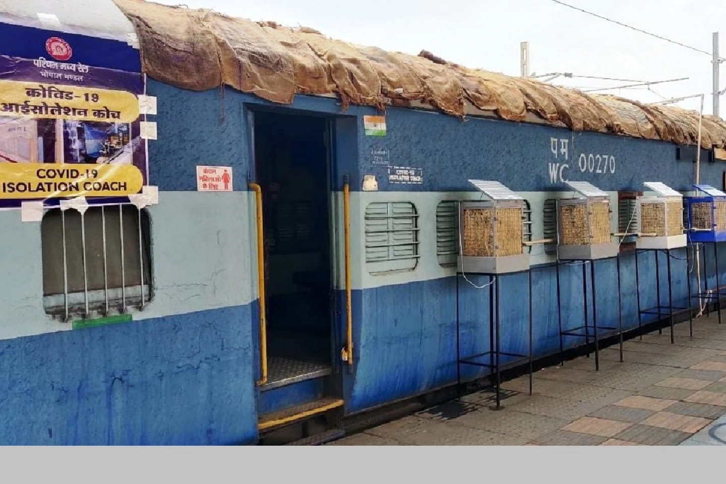 [India] Railway deploys Covid care coaches in UP, MP, Maharashtra and Delhi
