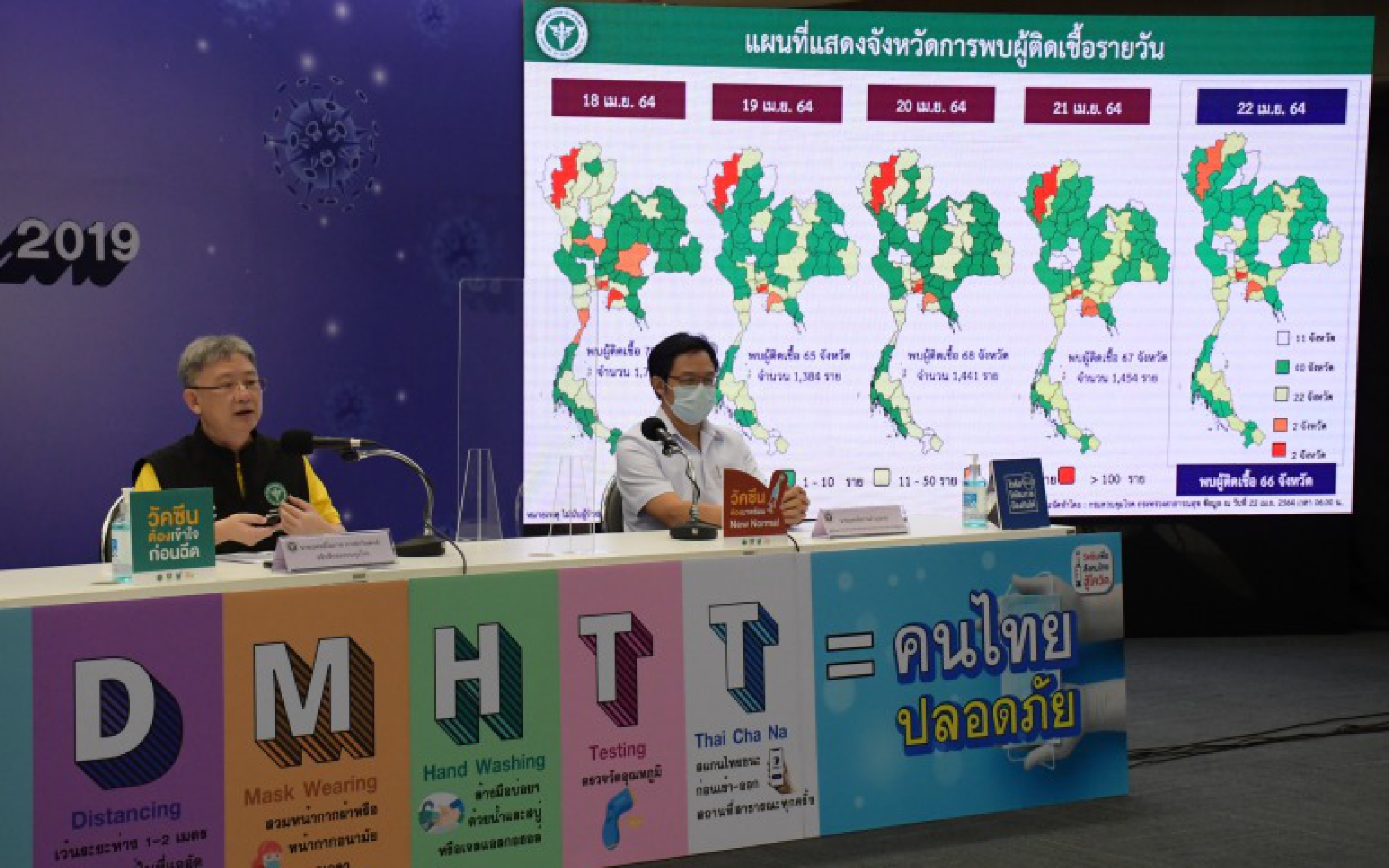 Disease-control chief says Thailand’s third wave of Covid-19 has peaked