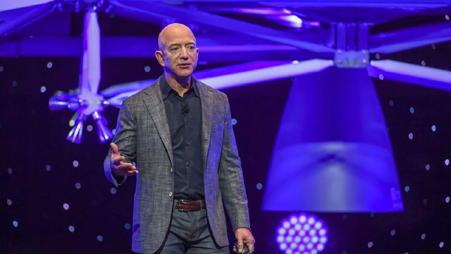 Jeff Bezos challenges NASA moon contract award to Elon Musks SpaceX