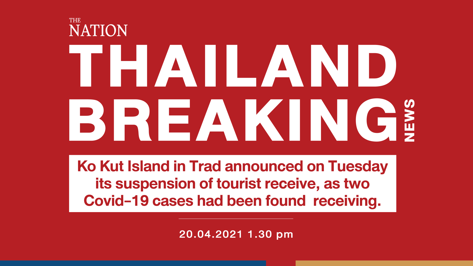 Ko Kut closed after 2 Covid-19 cases found