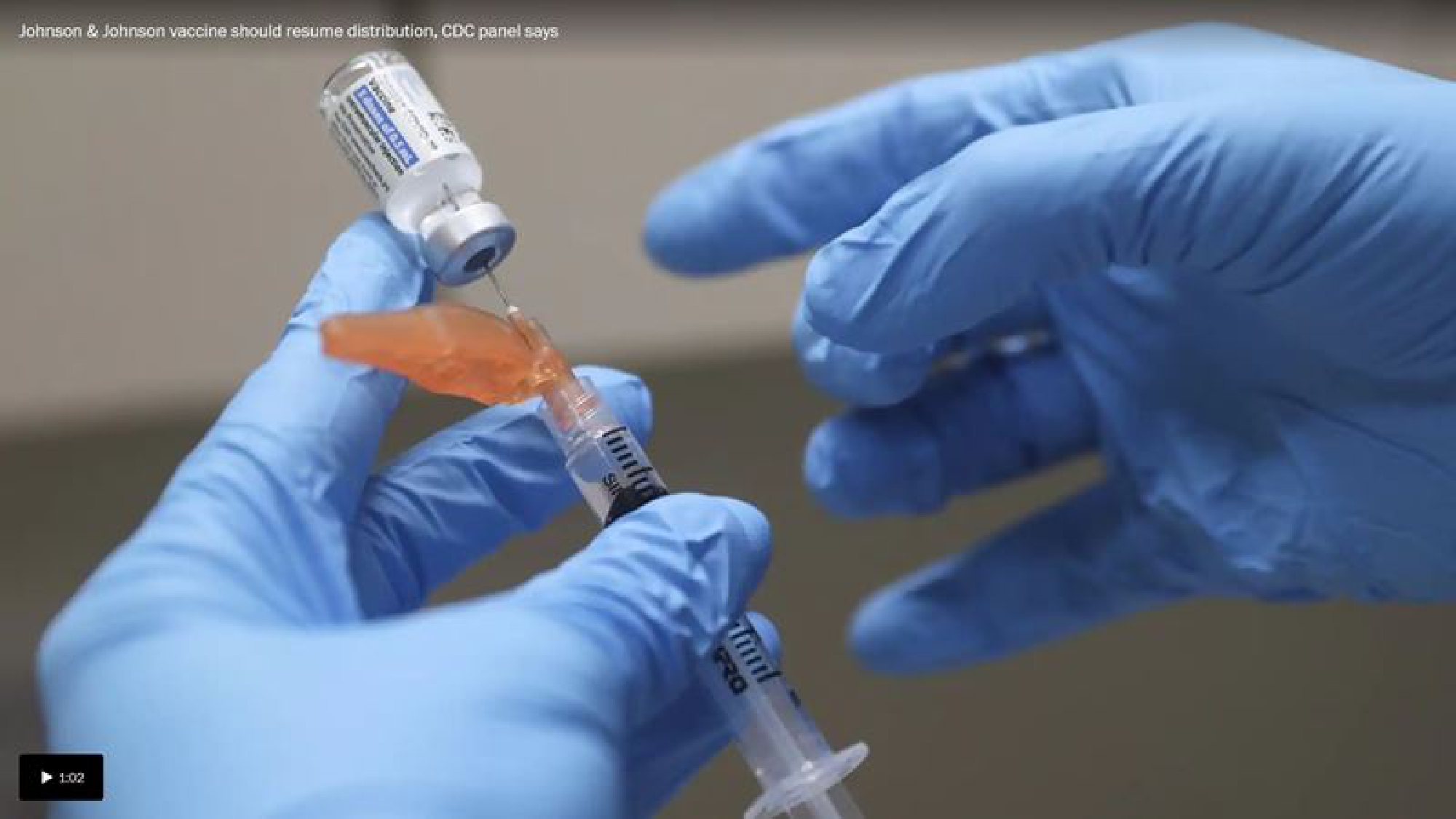 Federal agencies lift pause on use of Johnson & Johnson vaccine, saying benefits outweigh risks