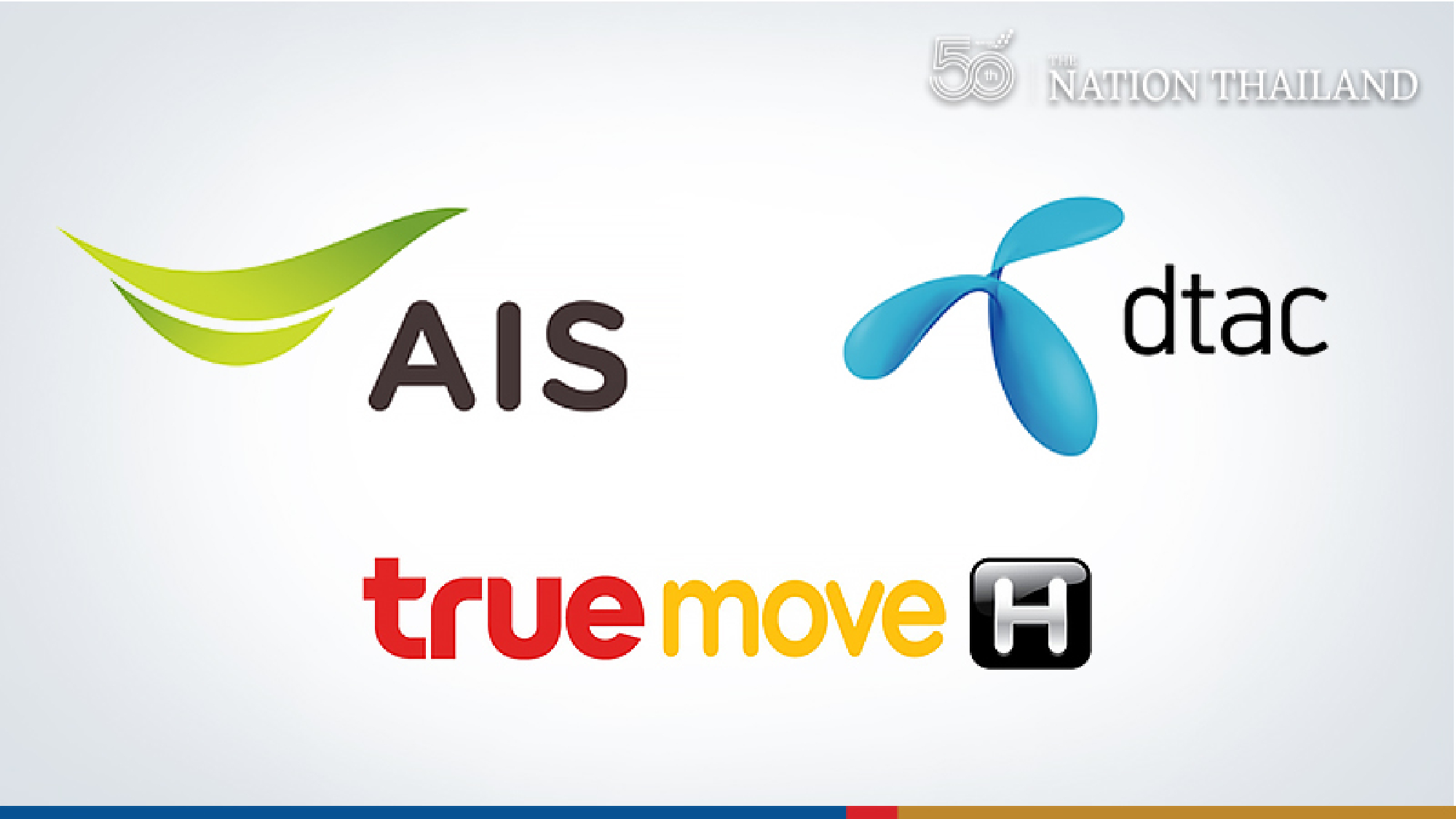 First-quarter earnings still strong for AIS, Dtac, True