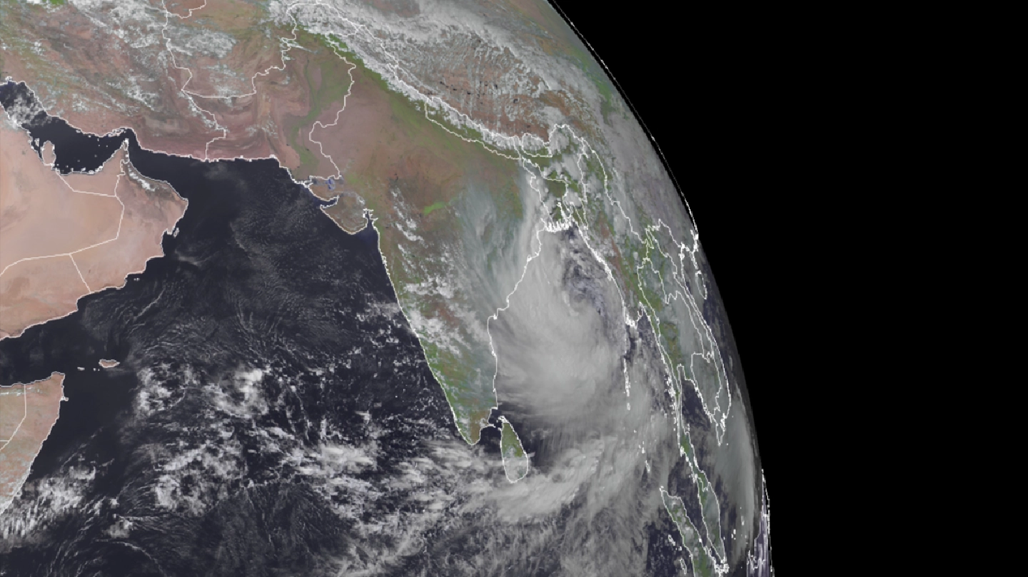India braces for second hurricane-strength storm in 10 days