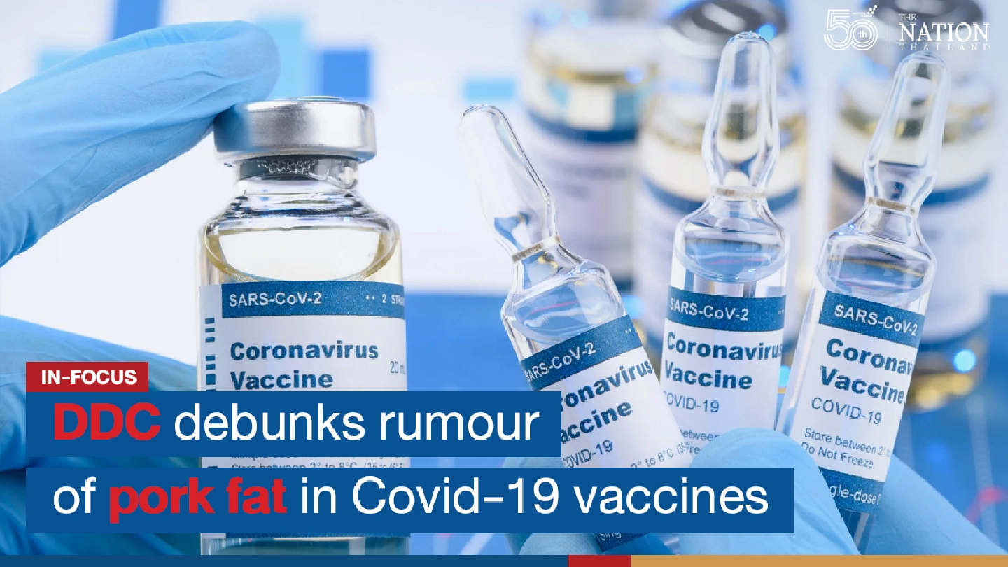 DDC debunks rumour of pork fat in Covid-19 vaccines