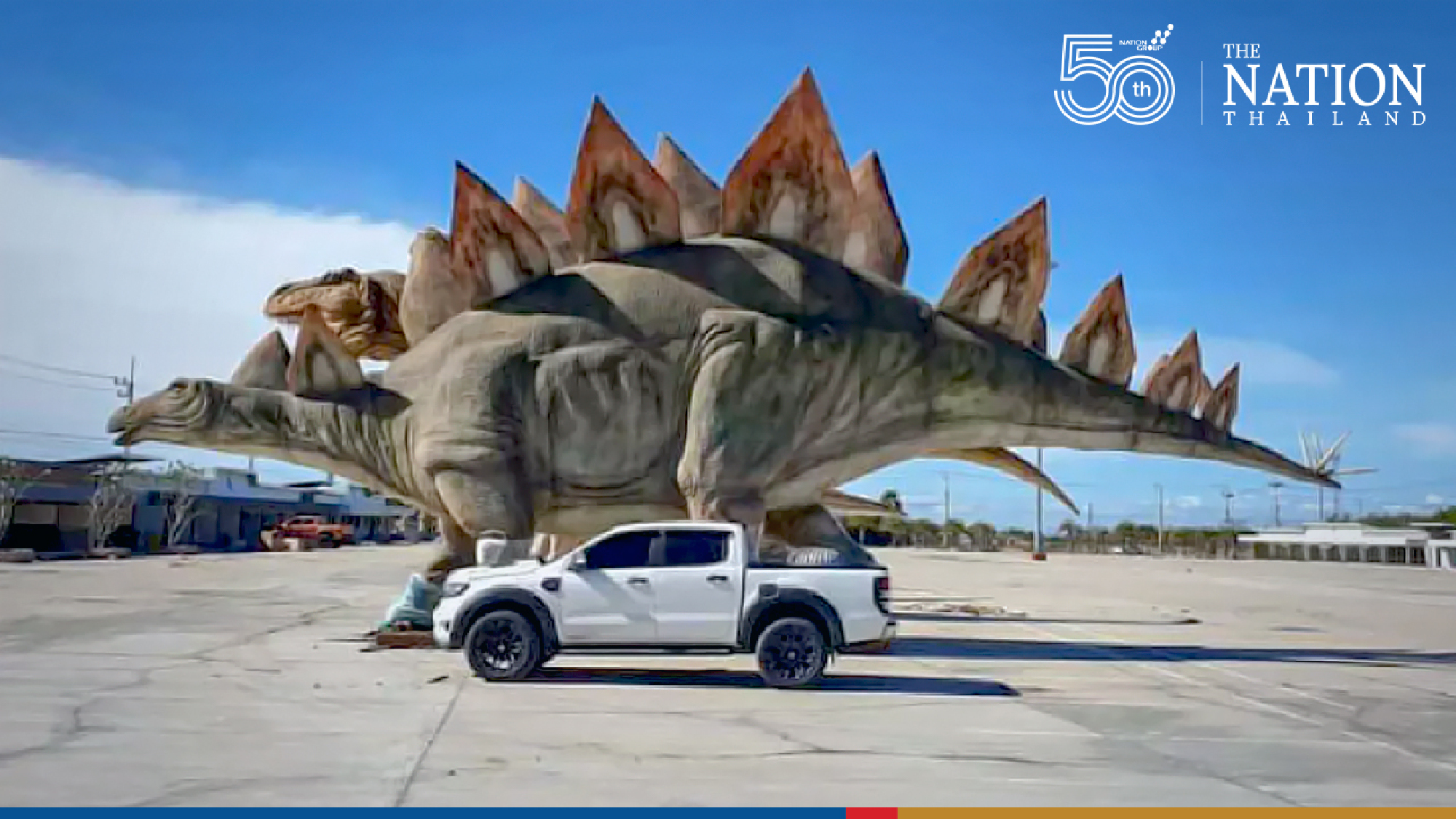 Dinosaur statues costing millions on sale via Facebook