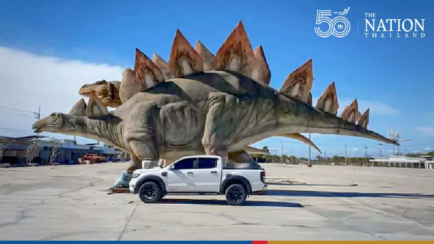 Dinosaur statues costing millions on sale via Facebook
