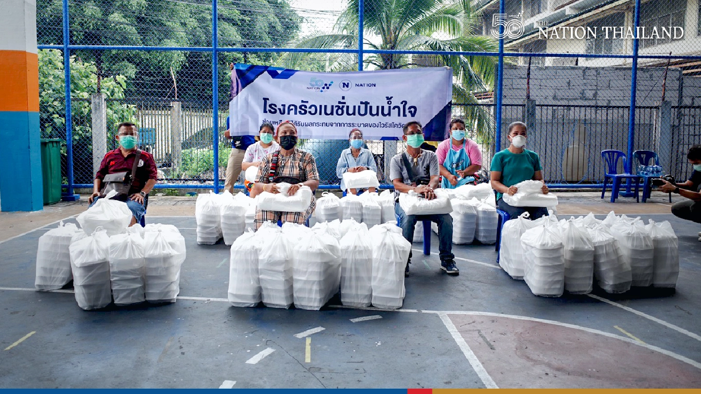 Nation Group extends a helping hand to Covid-hit Khlong Toei residents