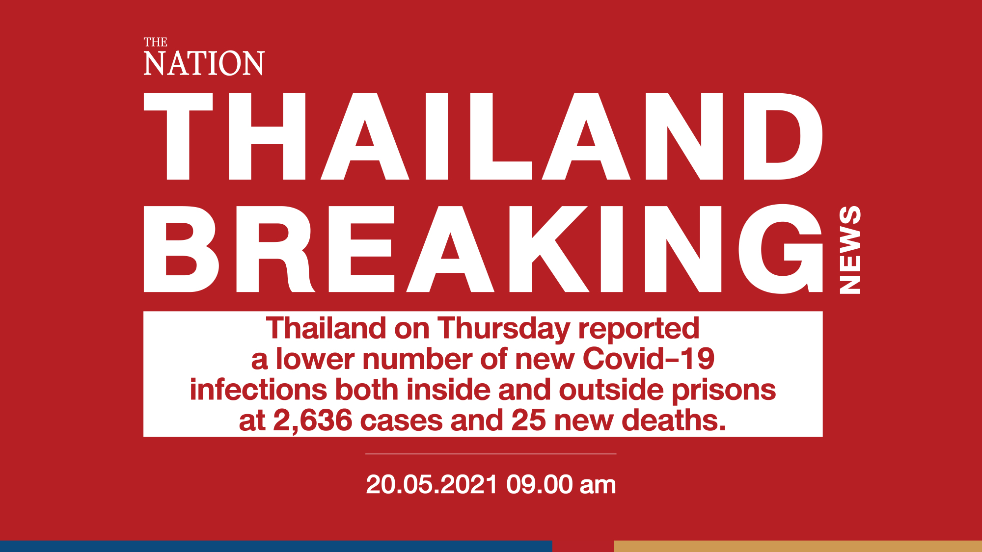 Lower number of Covid infections