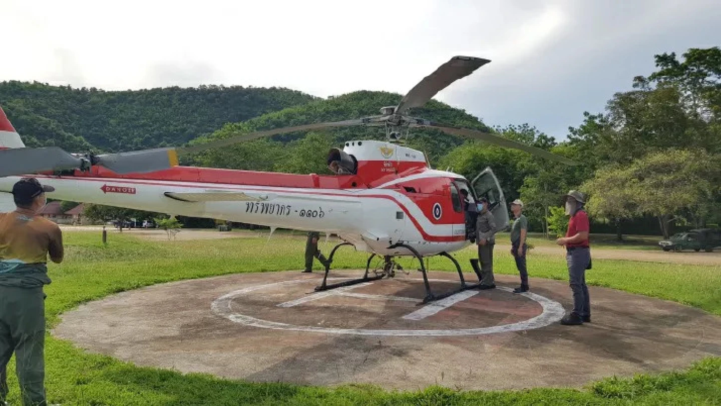 Ministry to probe gunfire at helicopter in Phetchaburi national park Ministry to probe gunfire at helicopter in Phetchaburi national park