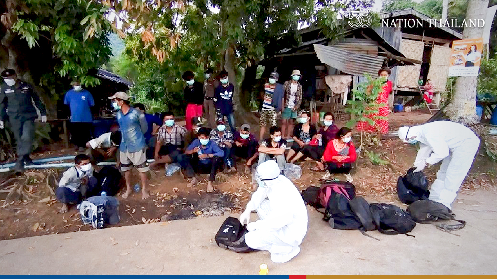 Kanchanaburi catches over 100 smuggled Myanmar migrants in one day