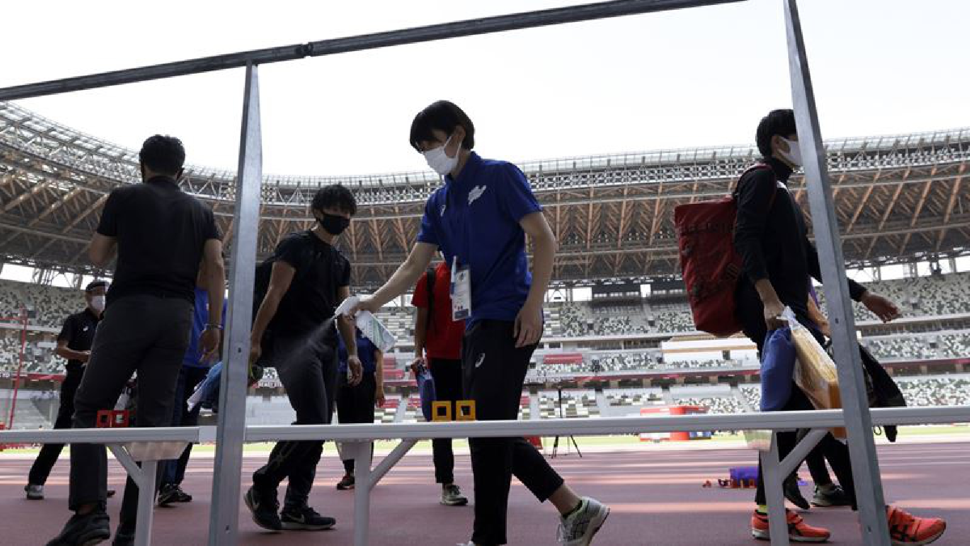 Tokyo gives a taste of what Covid era Olympic games will be like