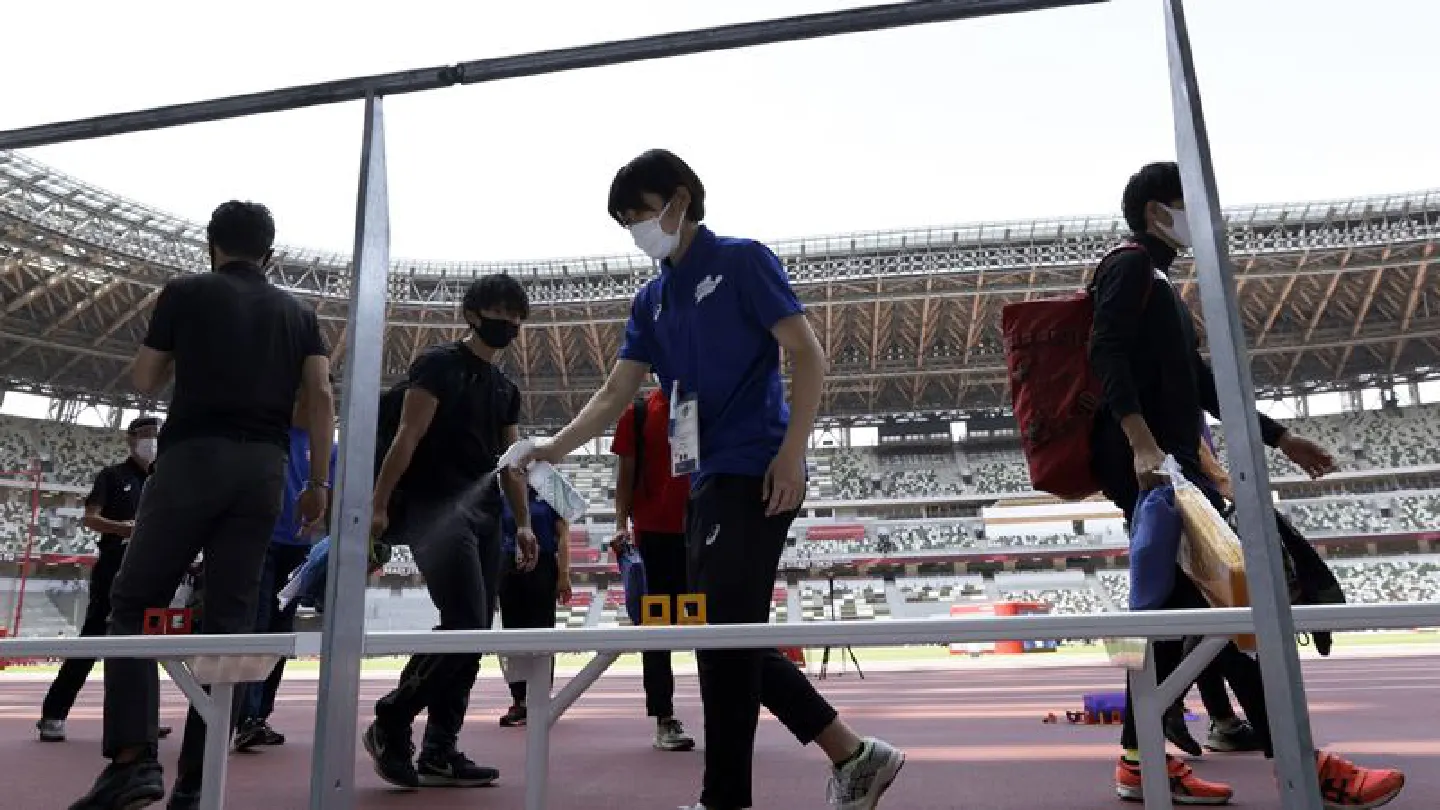 Tokyo gives a taste of what Covid era Olympic games will be like Tokyo gives a taste of what Covid era Olympic games will be like