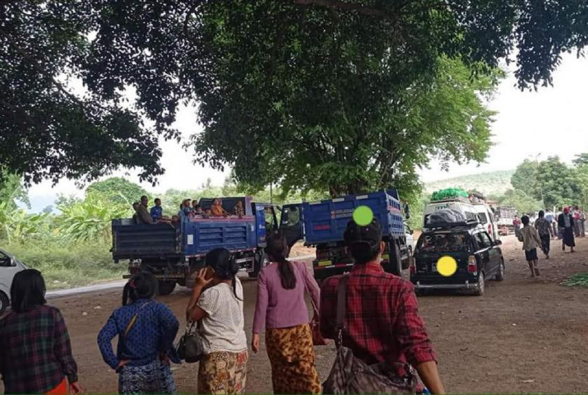[Myanmar] People from other states and regions flee from Kayah