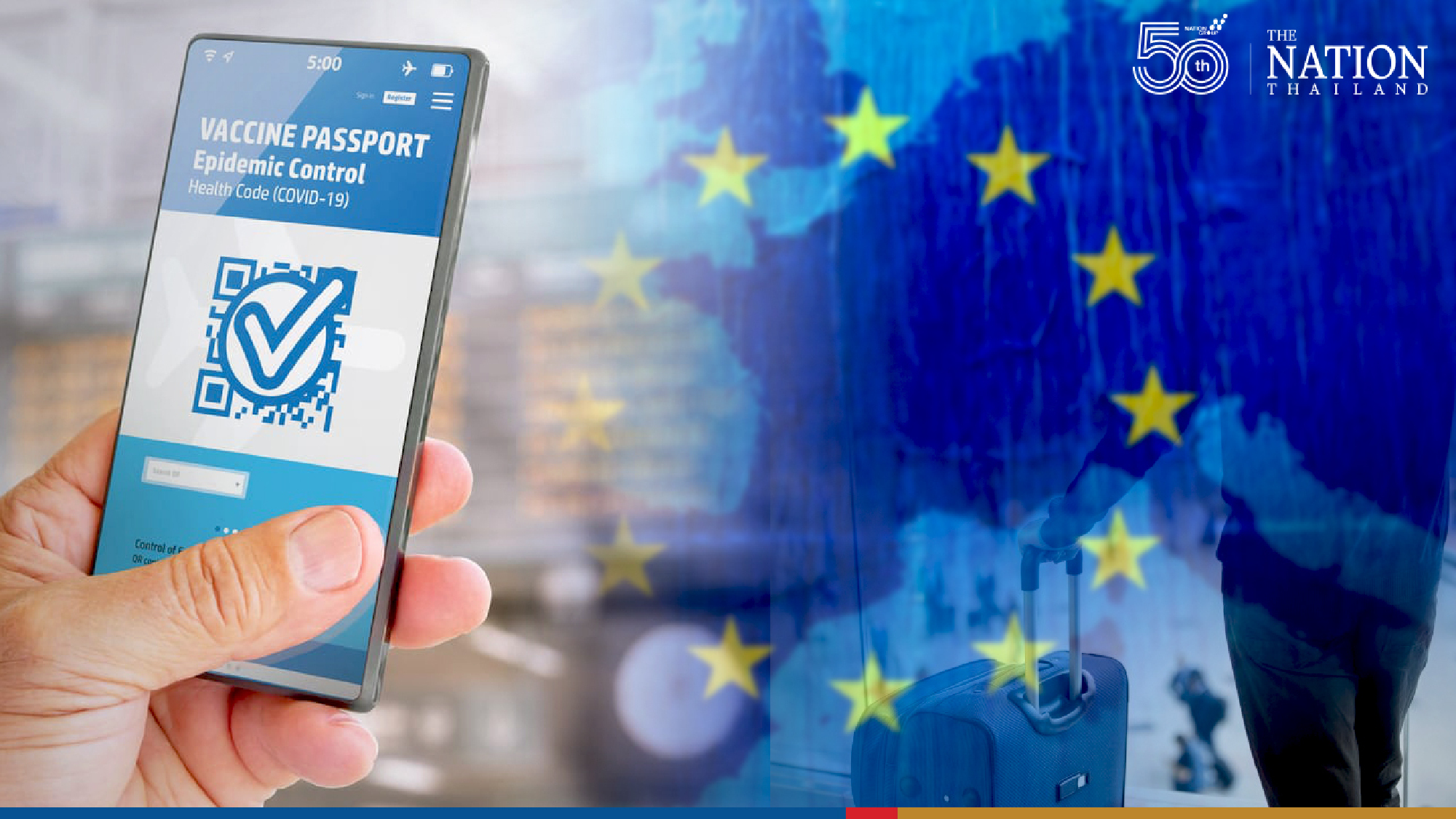 E.U. to reopen borders to travelers with accepted vaccines