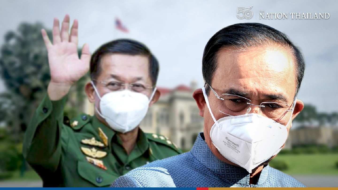 Minister denies Prayut in secret talks with Myanmar junta chief Minister denies Prayut in secret talks with Myanmar junta chief