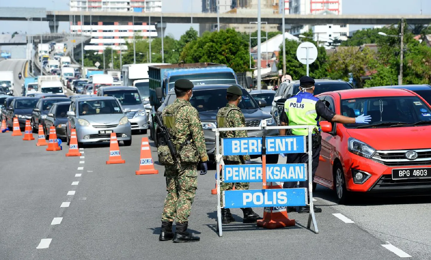 Movement Control Order for whole of Malaysia as cases surged Movement Control Order for whole of Malaysia as cases surged