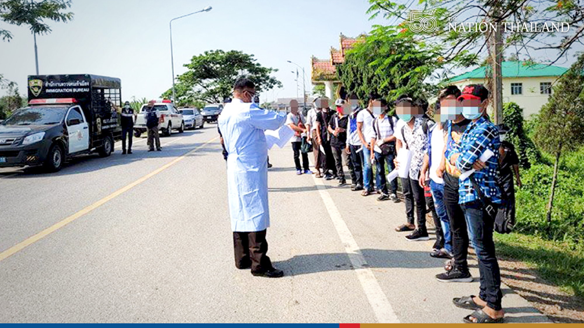 Over 100 Myanmar border crossers deported from Chiang Rai