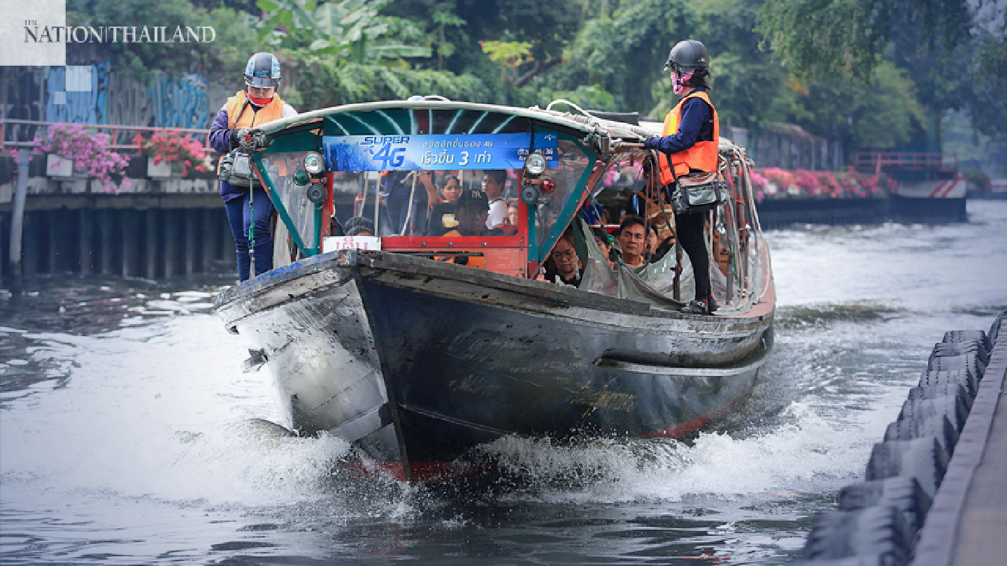 Bangkok canal commuters get more boats amid virus fears Bangkok canal commuters get more boats amid virus fears
