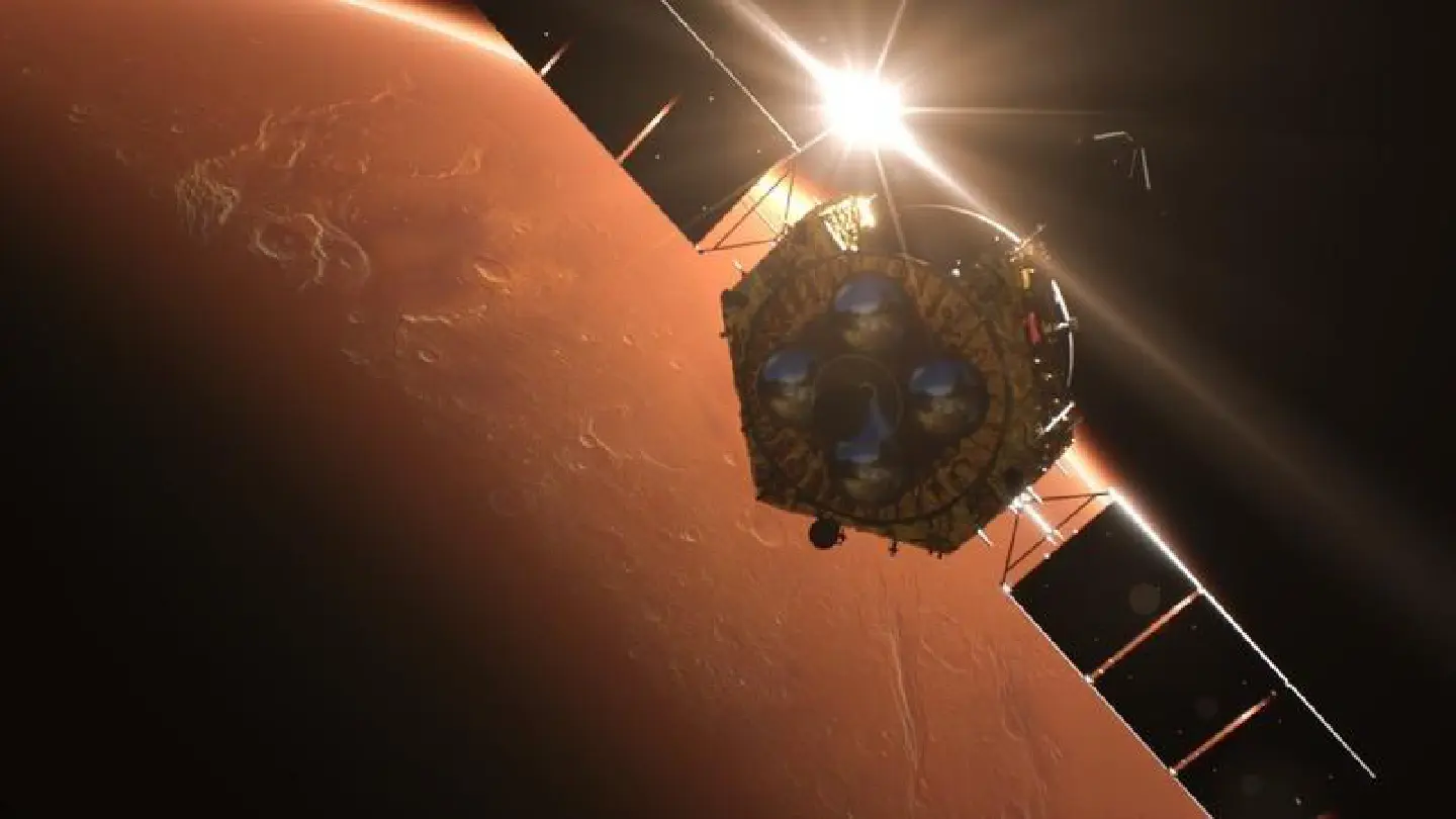 Chinas probe lands on Mars