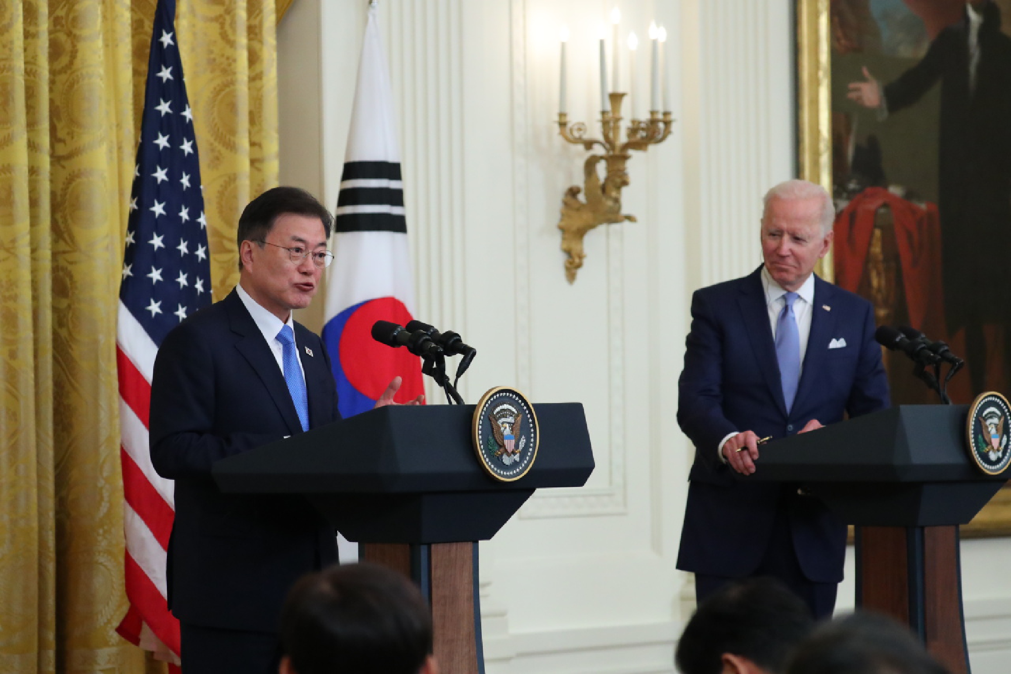 Biden says US will provide COVID-19 vaccines for all S.Korean troops