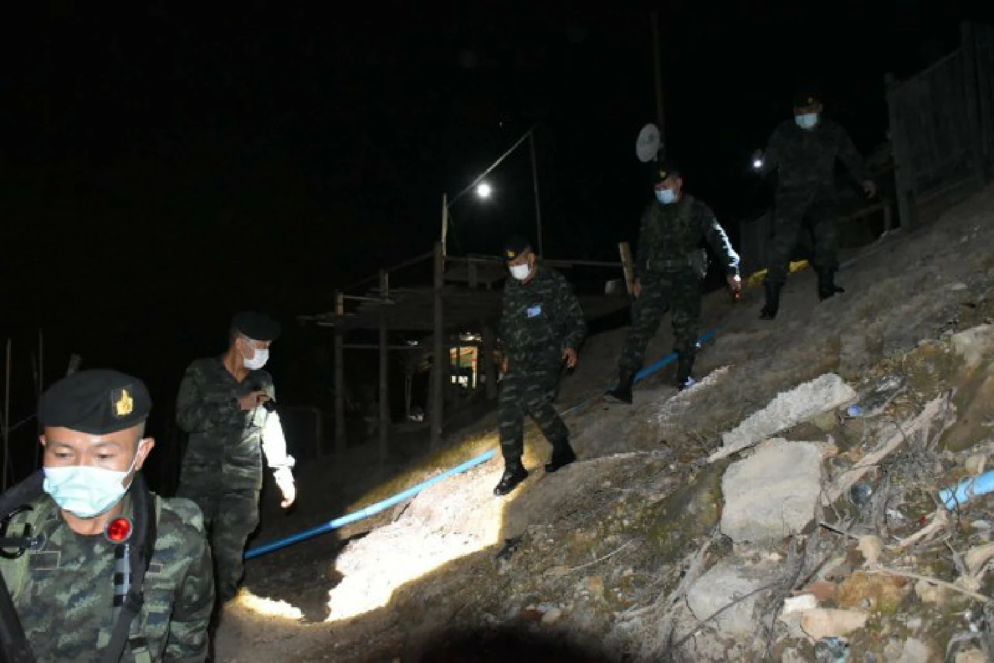 Border forces tighten patrol as entertainment venue in Myanmar reopens