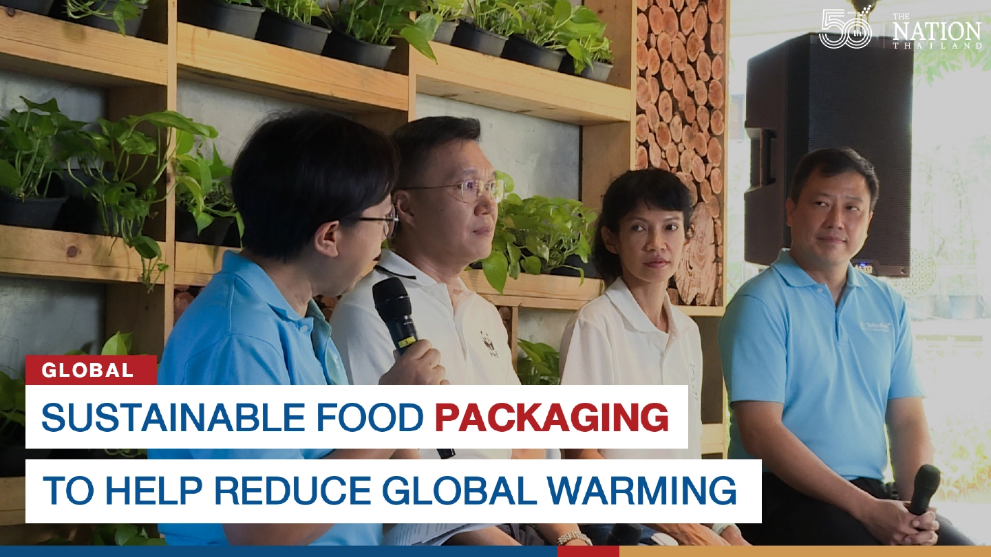 The sustainable food packaging to help reduce global warming
