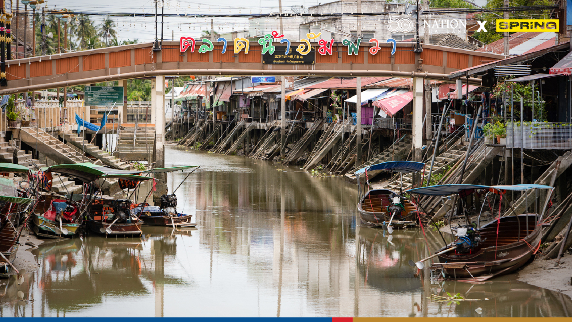 What Covid did to Thailand’s famous floating market