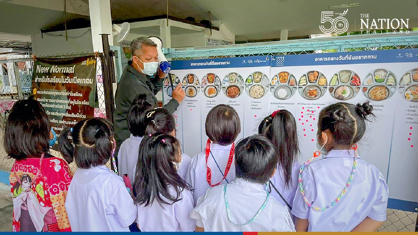 Lunchtime menu serves up creative learning for kids at Khon Kaen school