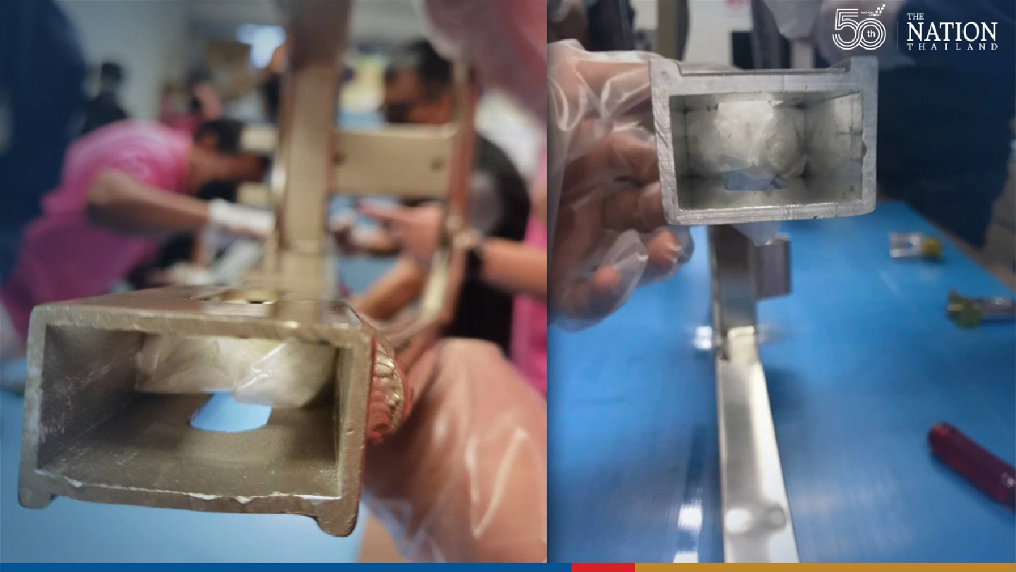 Parcel of ‘Ice’ bound for Australia intercepted at Suvarnabhumi Parcel of ‘Ice’ bound for Australia intercepted at Suvarnabhumi