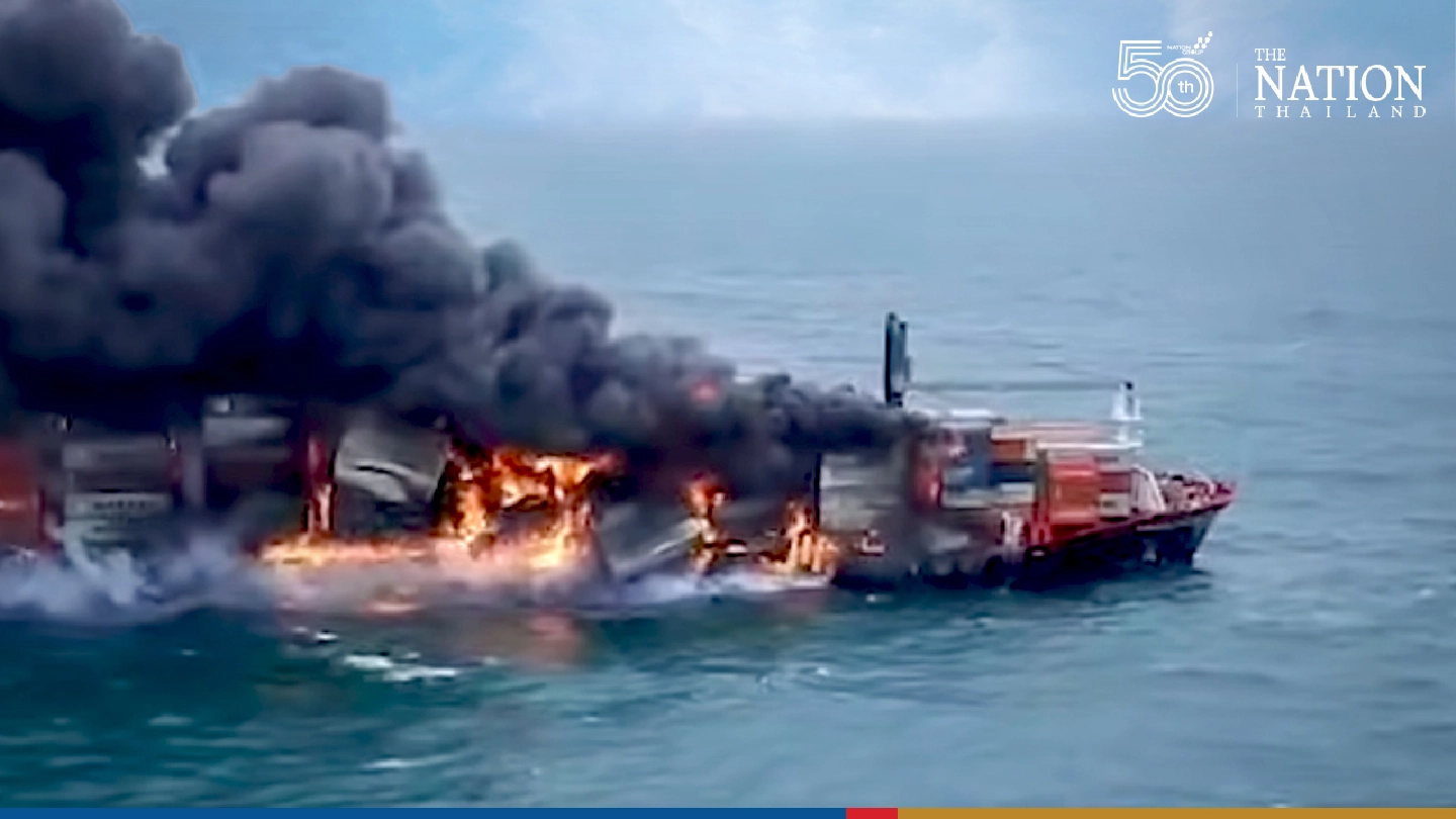 Ecological disaster looms as ship with dangerous goods aboard sinks off Sri Lankan coast