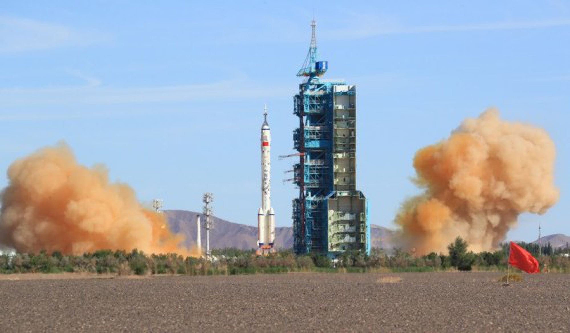 China launches first crewed mission for space station construction