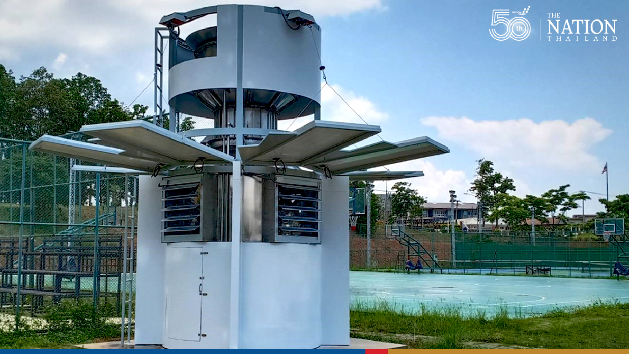Phayao gets North’s first air-purification tower to combat PM2.5 smog