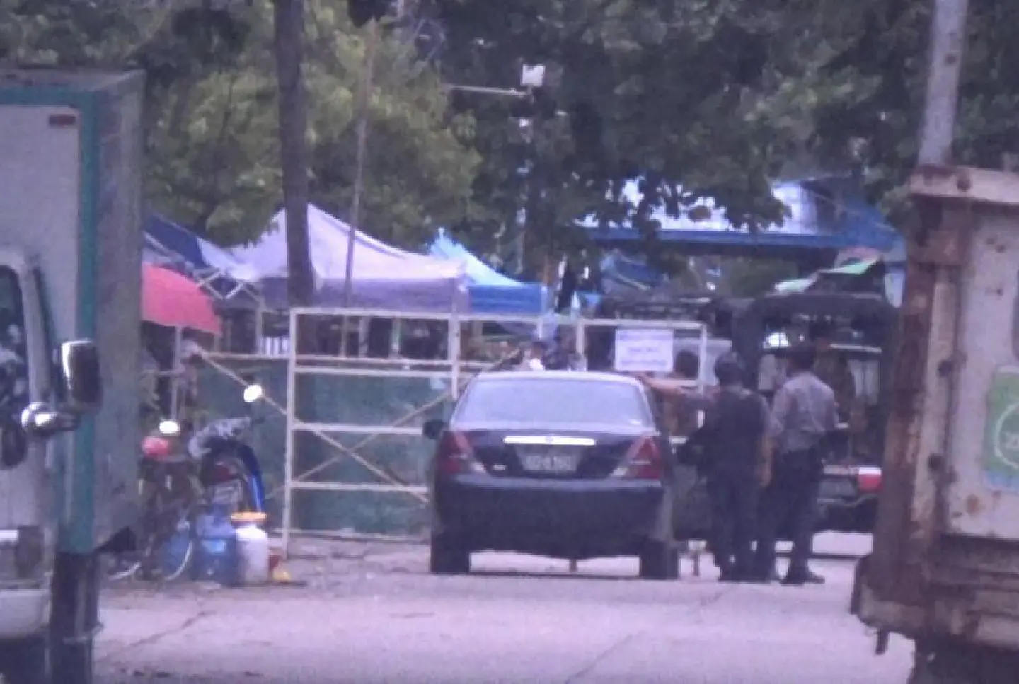 Bomb explodes near Mayangone immigration office Bomb explodes near Mayangone immigration office