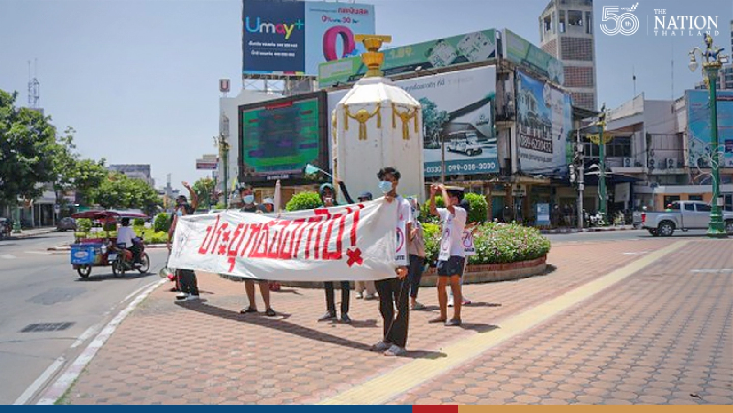 Pro-democracy activists back on streets as charter-change bills go to Parliament Pro-democracy activists back on streets as charter-change bills go to Parliament