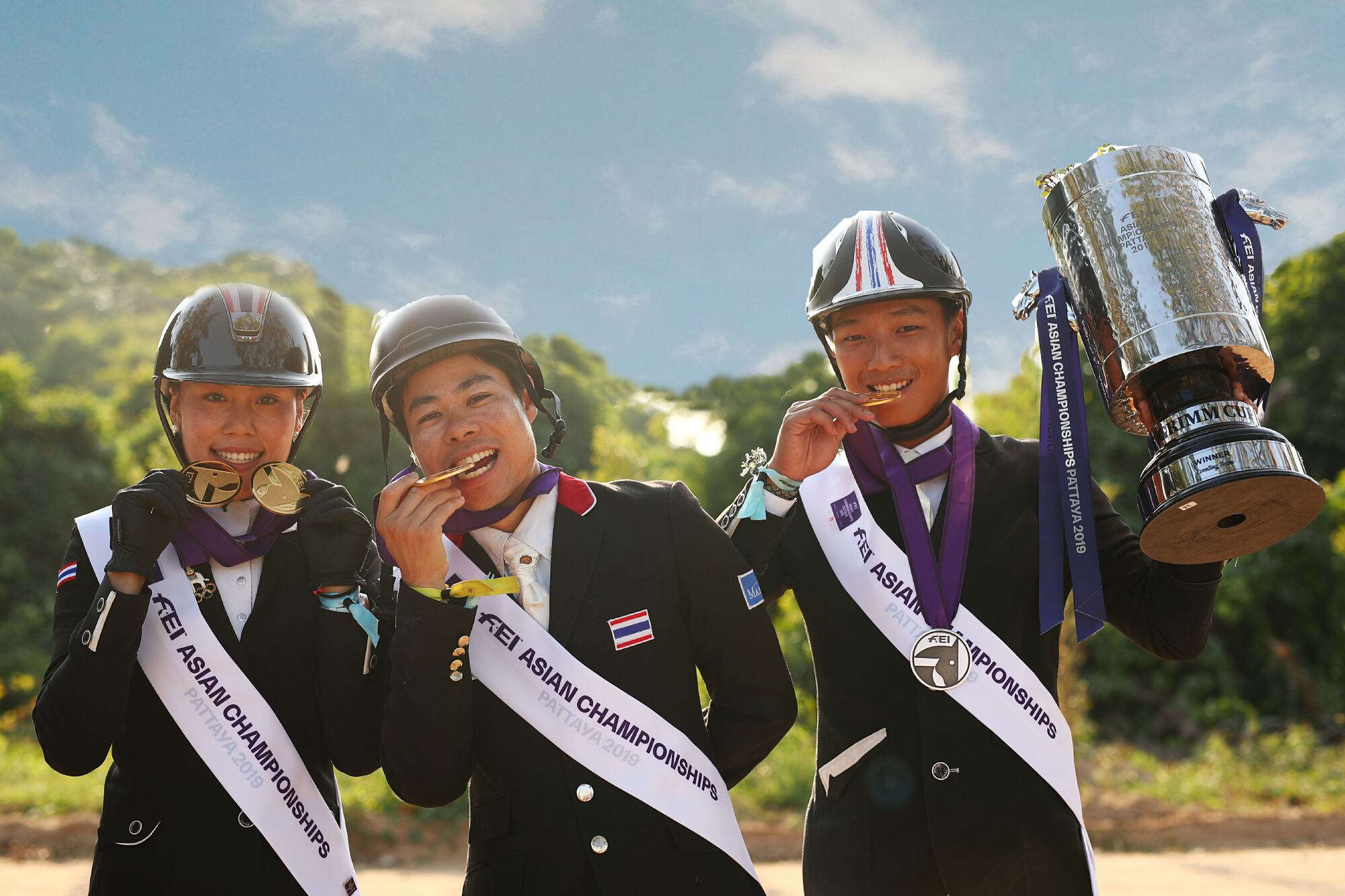 Thai equestrians make history, qualify for Tokyo Olympics