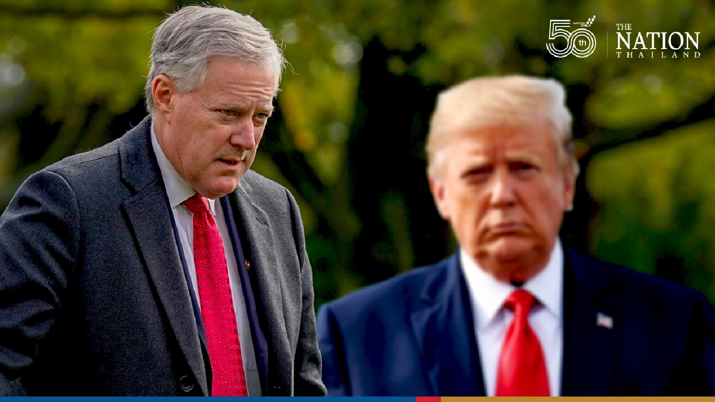 Trumps chief of staff pushed Justice Department to investigate baseless election fraud claims