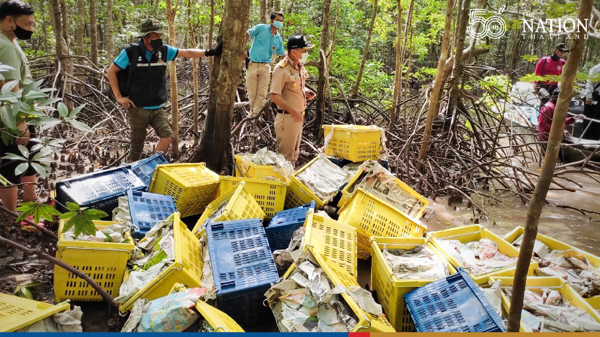 Over a tonne of heroin, ‘ice’ found in swamp on Thai-Malaysia border