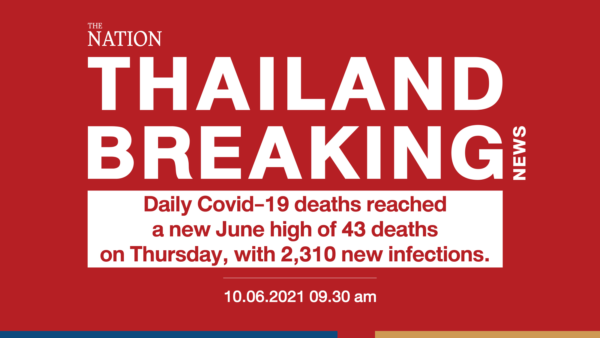 Daily virus deaths hit new June high