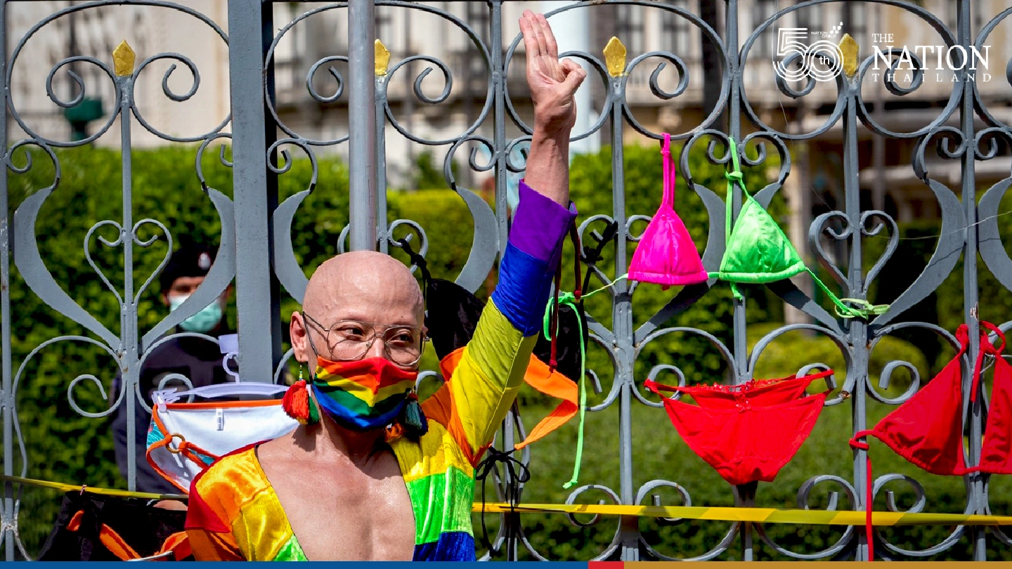 Nightlife workers join bikini protest in plea for govt aid Nightlife workers join bikini protest in plea for govt aid