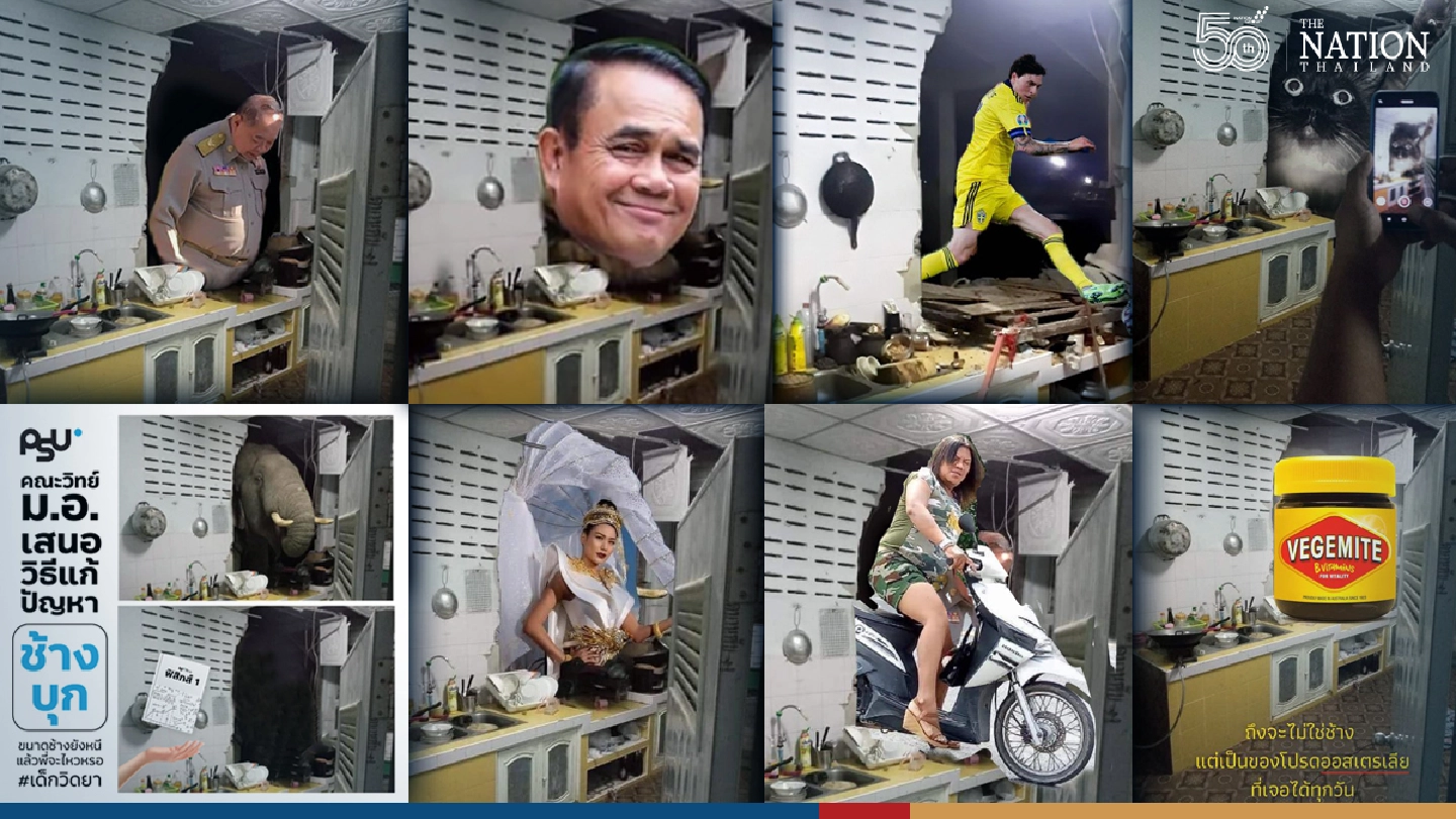 From political jibes to breakfast fave – Hua Hin elephant adventure sparks funny memes From political jibes to breakfast fave – Hua Hin elephant adventure sparks funny memes