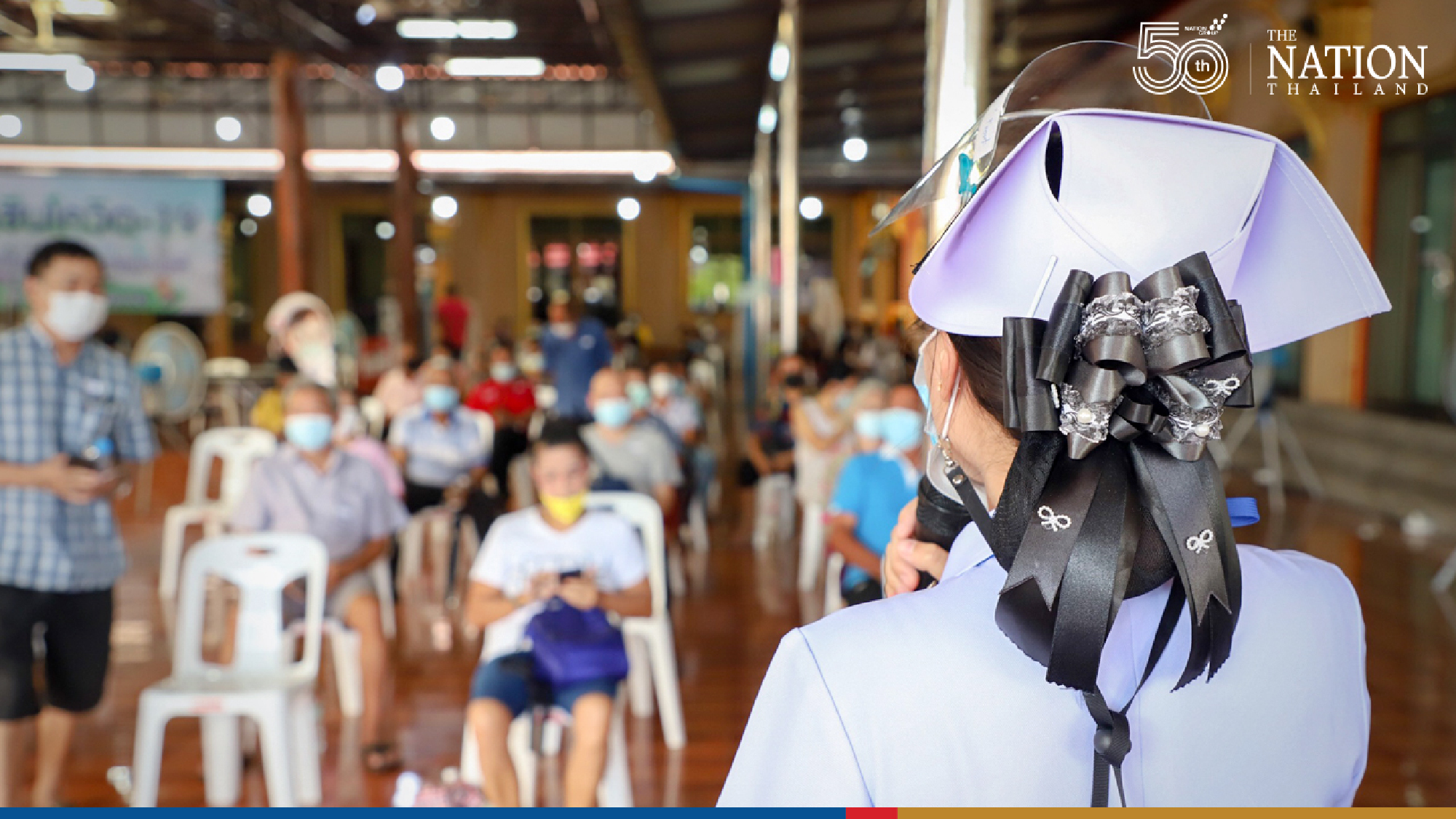 Bang Phli temple serves as vaccine site in Samut Prakan