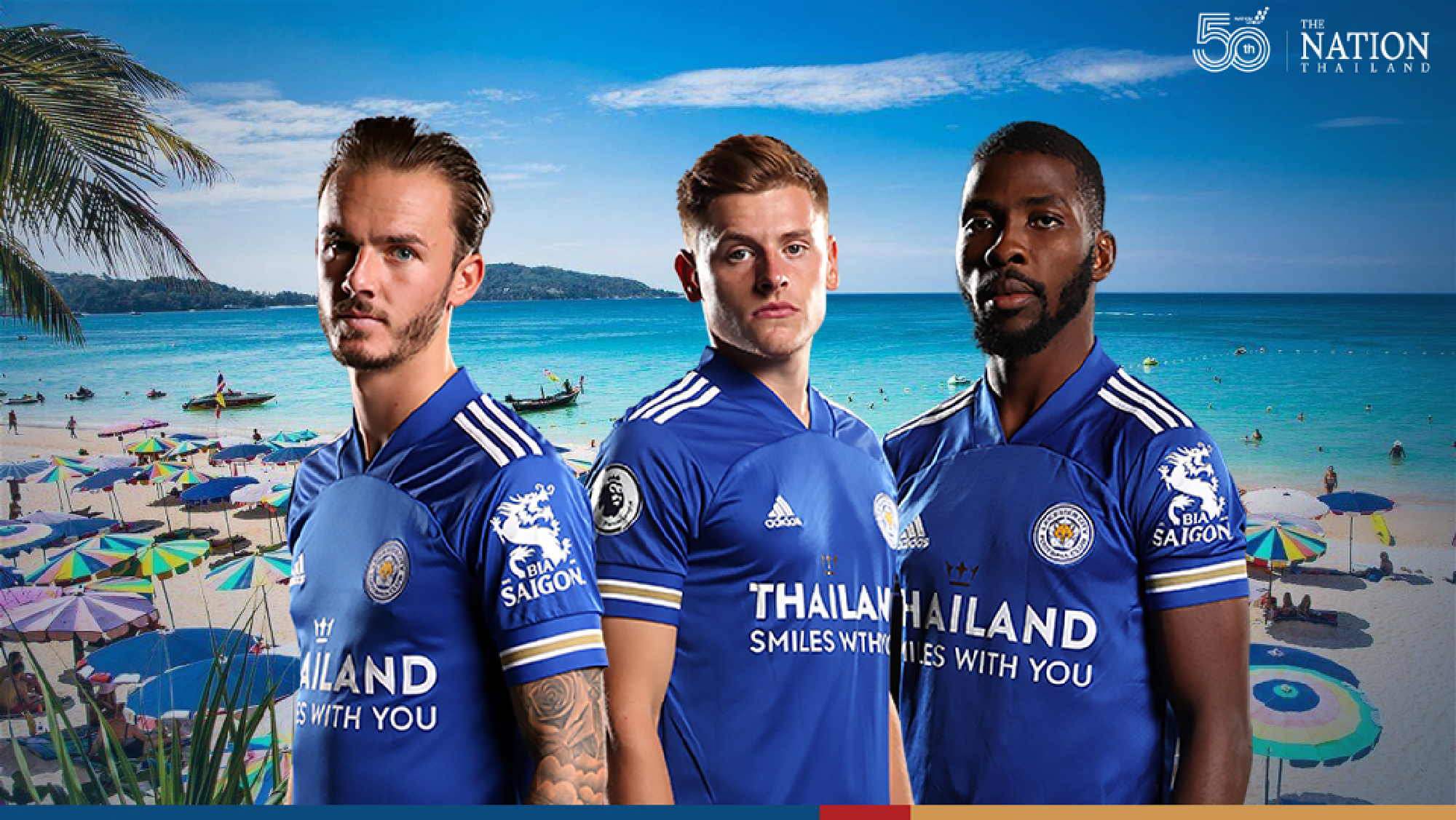 Trio of Leicester City stars invite foreign tourists back to Phuket